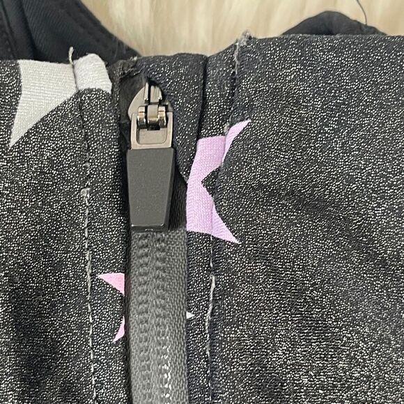 Torrid Active Longline Grey Starshine Sport Bra Sz 4X - Picture 6 of 6